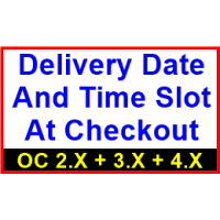 Delivery Date And Time Slot At Checkout